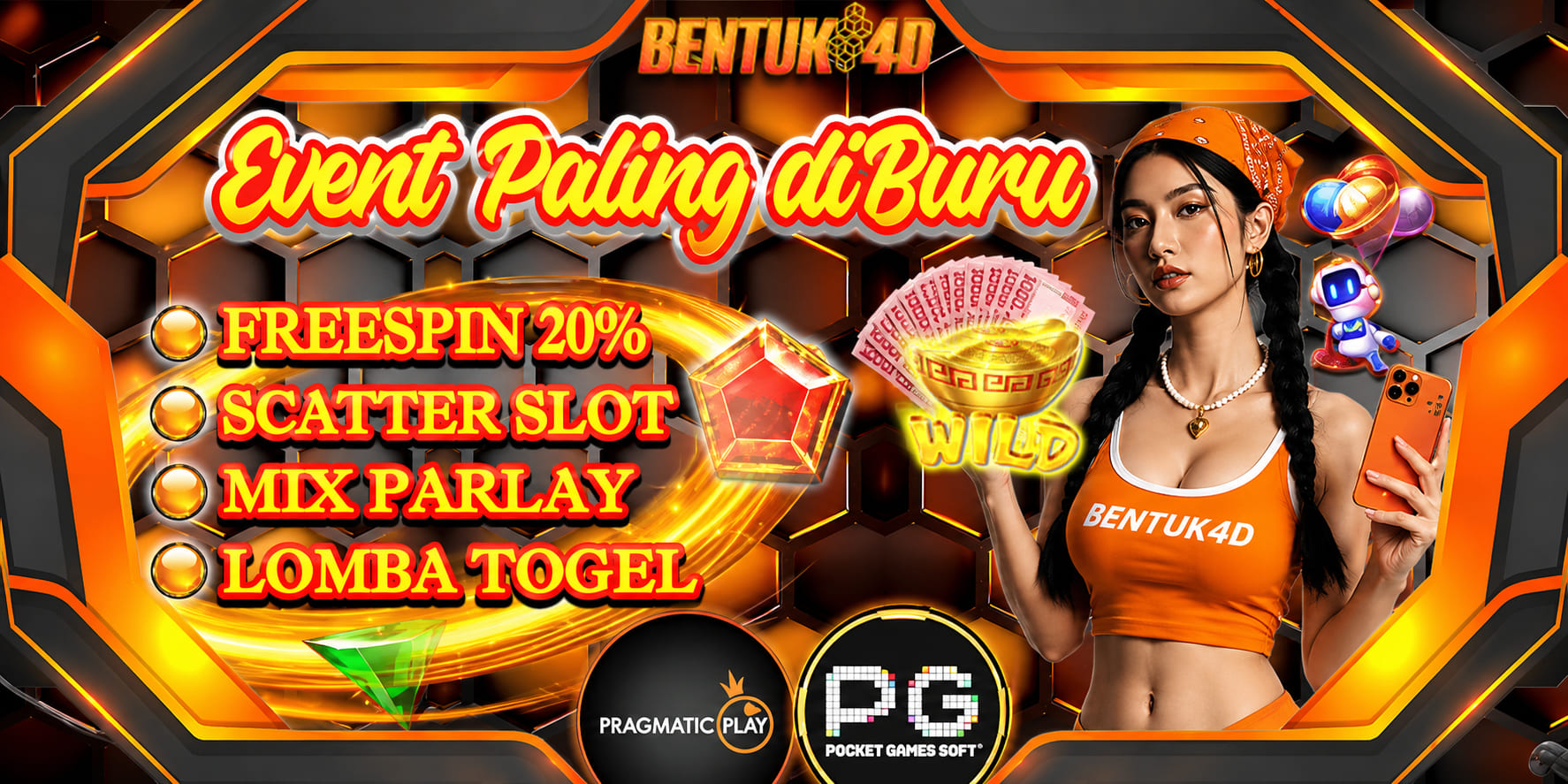 Event Paling di Buru member Setia BENTUK4D